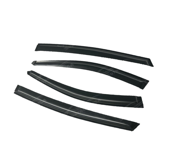 For 2022-2025 EV6 JDM Style Rain Wind Guards Window Vent Visors