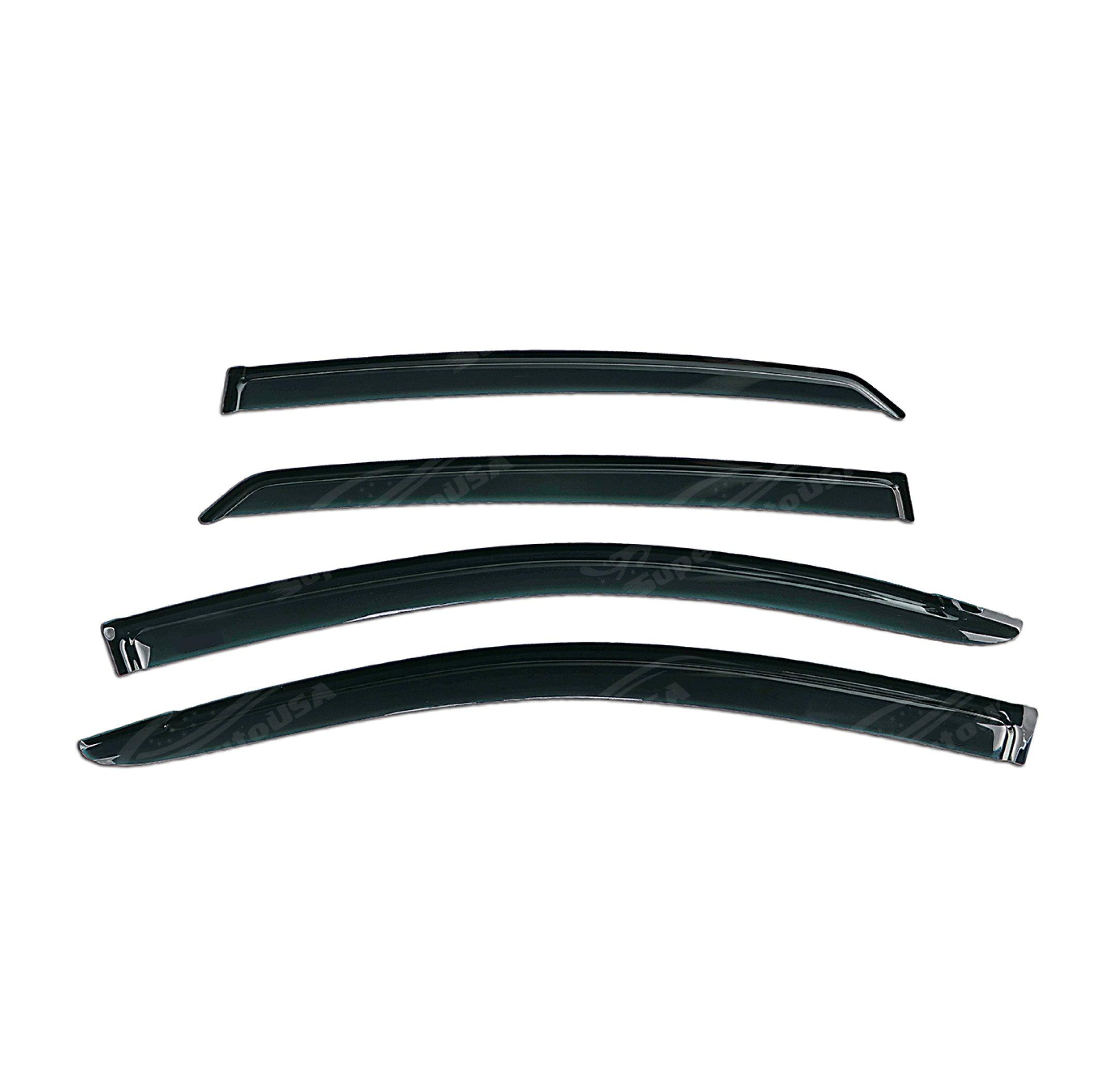 ZTT JDM Mugen Style Rain Guard Window Visors For 2025+ Toyota Camry – 4-Piece Set, Acrylic