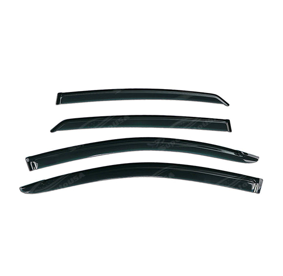 For 2022-2025 EV6 JDM Style Rain Wind Guards Window Vent Visors