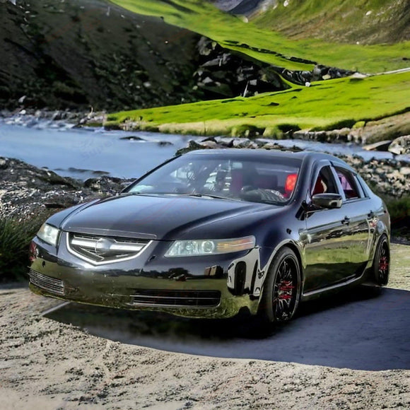 Fits for Acura TL 2004-2008 Window Vent Visors Sun Rain Guards Shade Deflectors