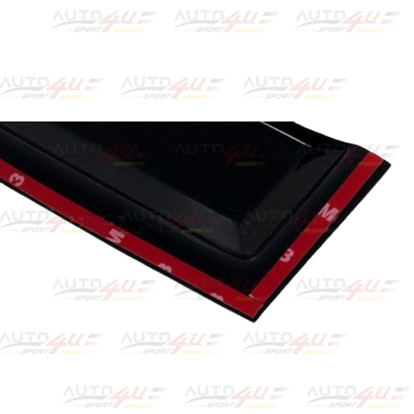 Deflectores de lluvia para visera de ventana estilo Mugen para Honda Civic 2022-23 Hatchback 