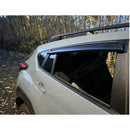 Se adapta a Lexus RX350/450h+/550h 2023-2025, molduras con estampado de carbono, protectores contra la lluvia, viseras para ventanas -6