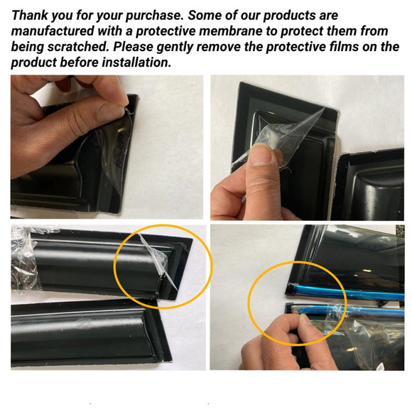 Se adapta a Lexus IS200t 250 300 350 2014-20, viseras para ventanas con ventilación de estilo OE, protectores contra la lluvia, el sol y el viento, deflectores de sombra