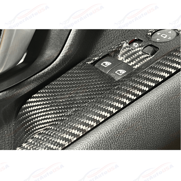 For 2020-Up Toyota Supra Carbon Fiber Side Door Panel Cover