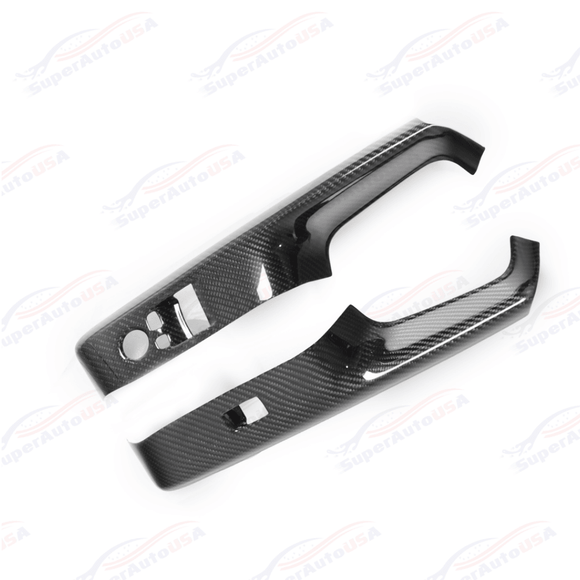 For 2020-Up Toyota Supra Carbon Fiber Side Door Panel Cover
