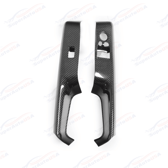 For 2020-Up Toyota Supra Carbon Fiber Side Door Panel Cover