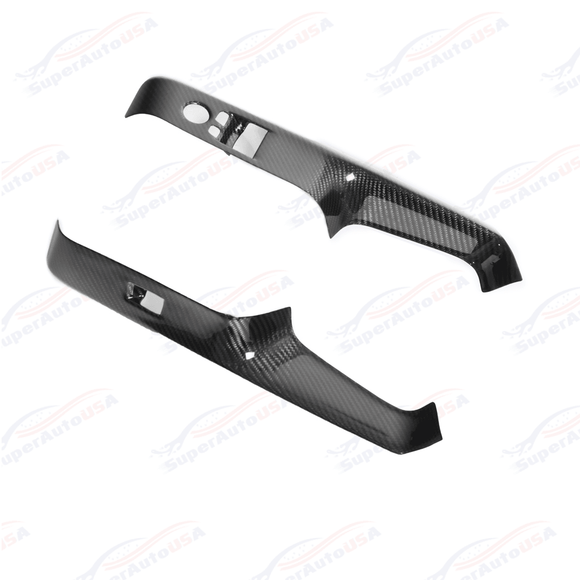 For 2020-Up Toyota Supra Carbon Fiber Side Door Panel Cover