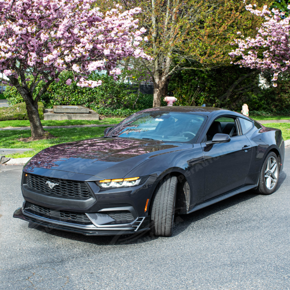 SuperAutoUSA 2024 Ford Mustang front PU splitter lip

