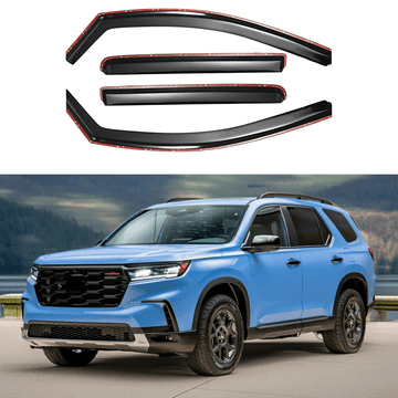 Se adapta a los parasoles y viseras para ventanas en canal Honda Pilot 2023-2024 