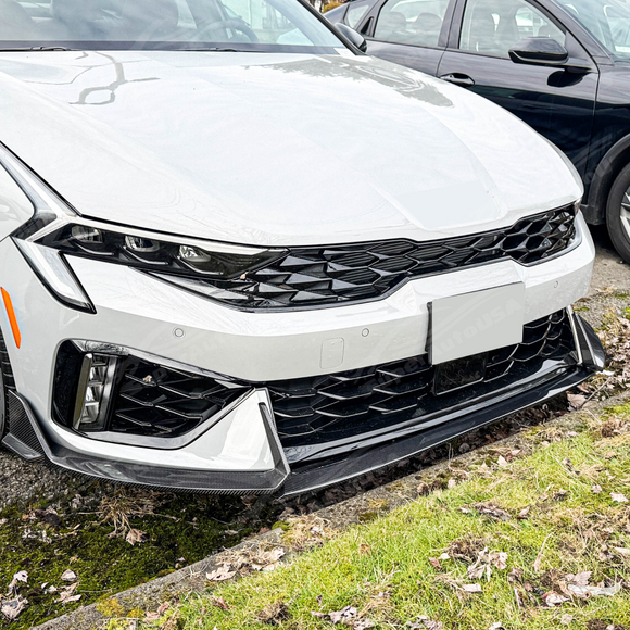 KIA K5 2025+ with aerodynamic SuperAutoUSA front splitter

