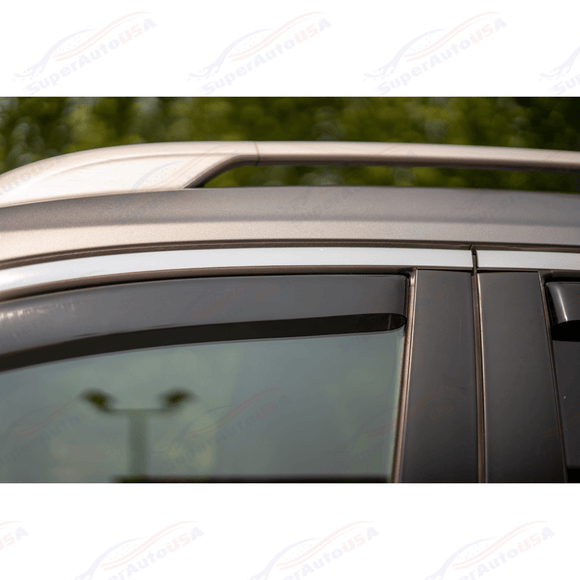 For Nissan Rogue 2014-2020 In-Channel Vent Window Visors Rain Guards Deflectors