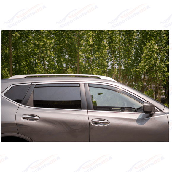 For Nissan Rogue 2014-2020 In-Channel Vent Window Visors Rain Guards Deflectors