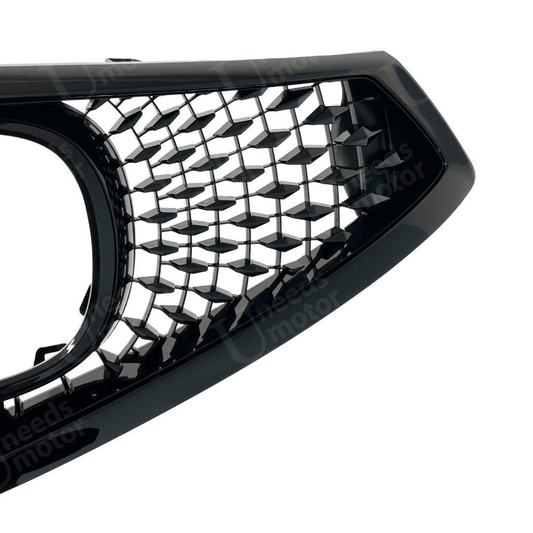 For Acura RDX 2019~2021 Gloss Black Front Center Mesh Grille Grill For Acura RDX 2019~2021 Gloss Black Front Center Mesh Grille Grill