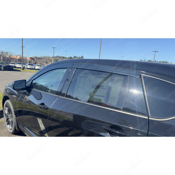 Se adapta a Lexus RX350 2016-2022, viseras para ventilación de ventanas, protectores contra la lluvia, el sol y el viento, deflectores de sombra 