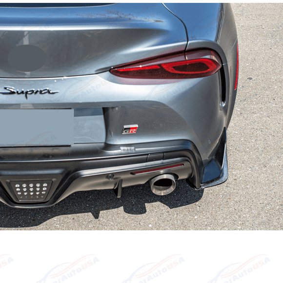 Fits 2020-Up Toyota Supra A90 Artisan Spirit Carbon Fiber Rear Apron Corner Lip