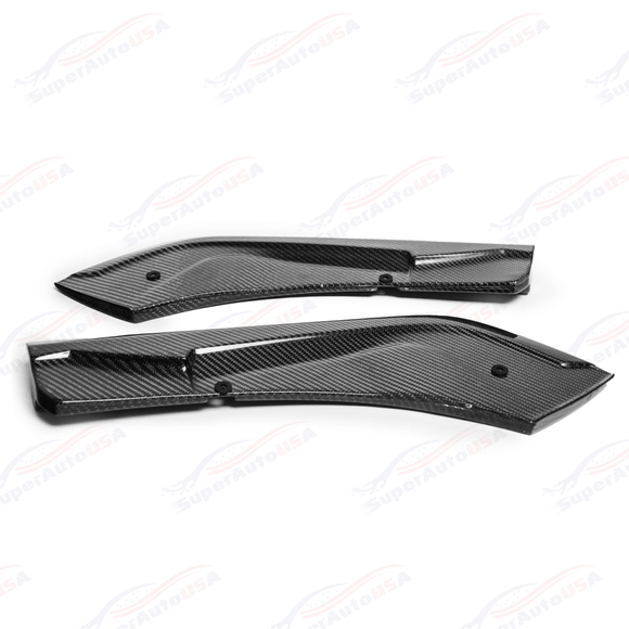 Fits 2020-Up Toyota Supra A90 Artisan Spirit Carbon Fiber Rear Apron Corner Lip
