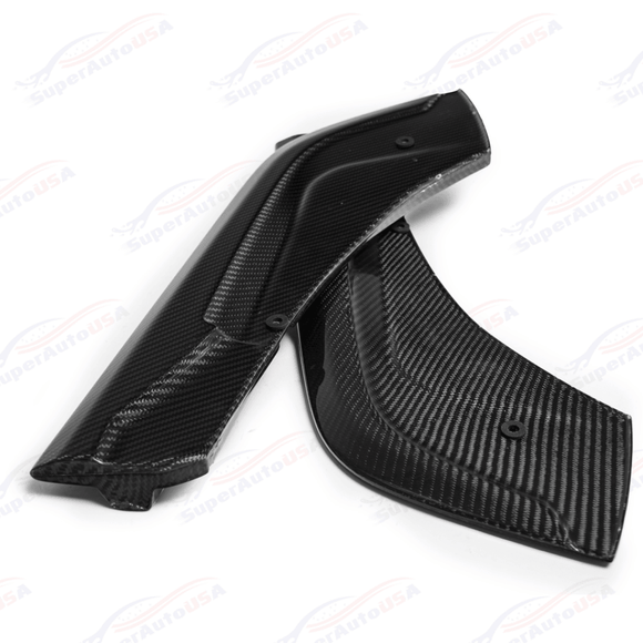 Fits 2020-Up Toyota Supra A90 Artisan Spirit Carbon Fiber Rear Apron Corner Lip