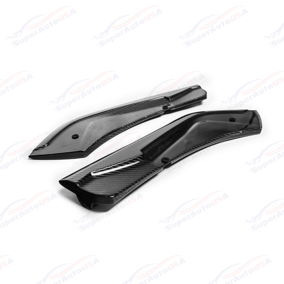 Fits 2020-Up Toyota Supra A90 Artisan Spirit Carbon Fiber Rear Apron Corner Lip