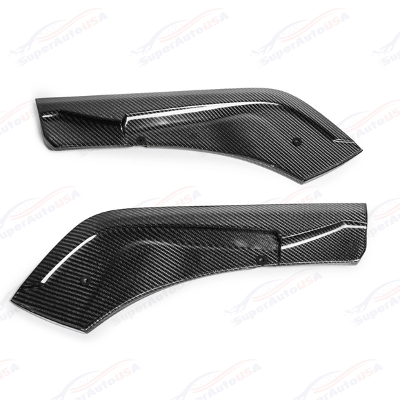 Fits 2020-Up Toyota Supra A90 Artisan Spirit Carbon Fiber Rear Apron Corner Lip