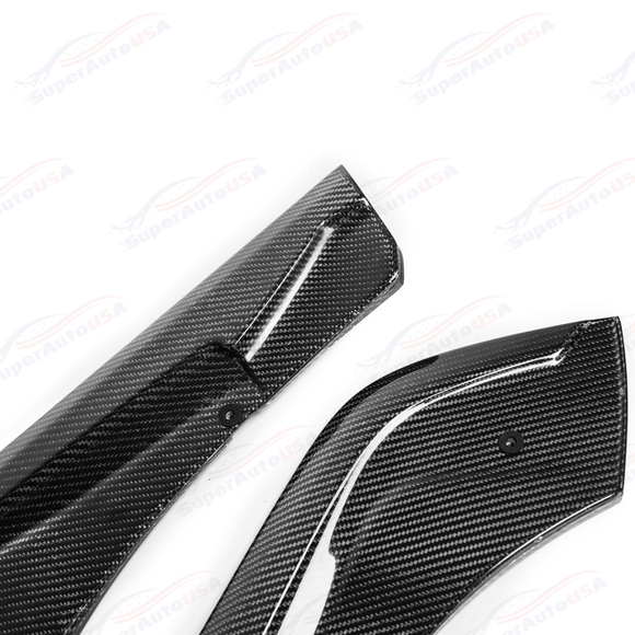 Fits 2020-Up Toyota Supra A90 Artisan Spirit Carbon Fiber Rear Apron Corner Lip
