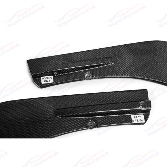 Fits 2020-Up Toyota Supra A90 Artisan Spirit Carbon Fiber Rear Apron Corner Lip