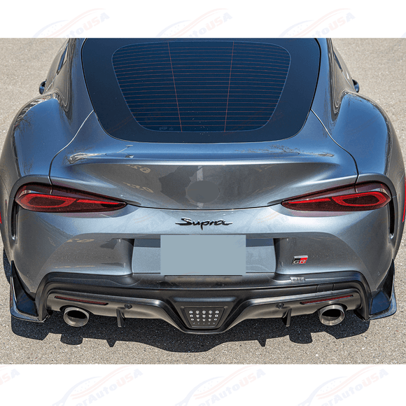 Fits 2020-Up Toyota Supra A90 Artisan Spirit Carbon Fiber Rear Apron Corner Lip
