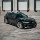 2019-2026 Audi RS6 Avant / RS7 C8 - Dry Carbon Fiber Front Grille Trim-10