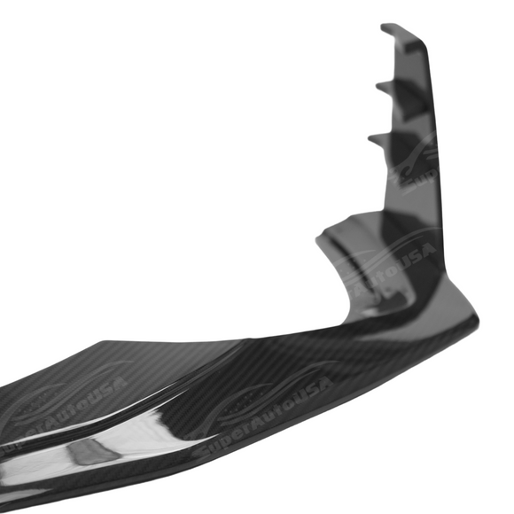 2019-2026 Audi RS6 Avant / RS7 C8 - Dry Carbon Fiber Front Lip