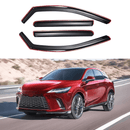 For 2023-2025 Lexus RX350 In-Channel Vent Window Visors Rain Sun Wind Guards Shade Deflectors-1
