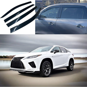 Fits 2016-2022 Lexus RX350 Window Vent Visors Rain Sun Wind Guards Shade Deflectors