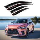 Para Lexus RX350 JDM Style 2023-2025, protectores contra la lluvia y el viento, viseras para ventilación de ventanas -1