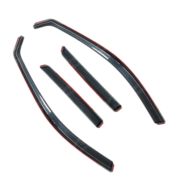 SuperAutoUSA in-channel rain guards for 2024-2025 Acura ZDX trims A-Spec® RWD and AWD