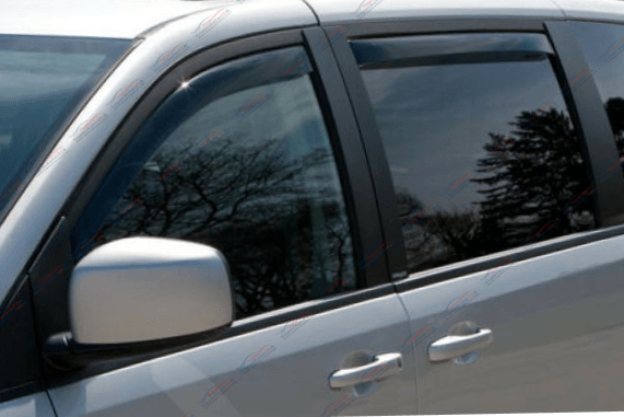 Window visors for 2018 Infiniti QX80 Base trim by SuperAutoUSA.

