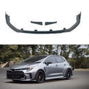 Aerodynamic 2-in-1 Front Lips and Corner Splitters for GR Corolla 2022 in Carbon Fiber.

