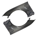 Carbon fiber fenders for 2019 Ford Mustang GT350 wide body kit by SuperAutoUSA.
