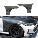 SuperAutoUSA carbon fiber side fender for 2019 BMW 330i M Sport Plus Sedan.