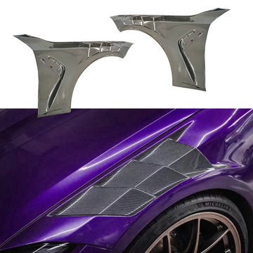 SuperAutoUSA carbon fiber fender kit for 2022 BMW G80 M3 Competition Sedan