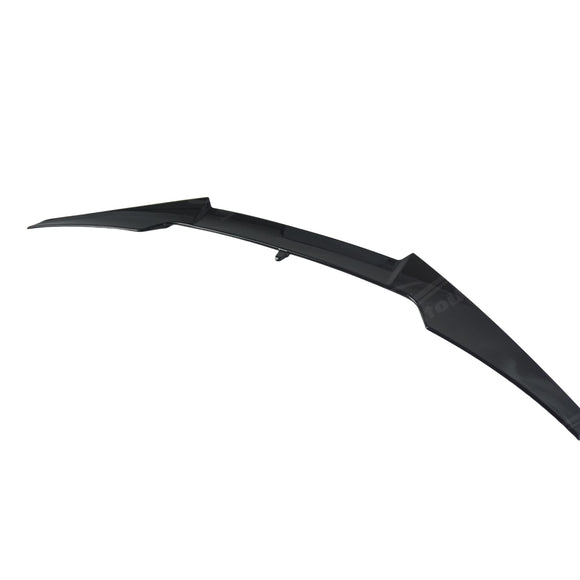 The VTen rear spoiler wing seamlessly integrated into the design of a 2021-2025 BMW G26.