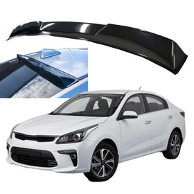 For Rio Sedan 2018-23 Rear Roof Window Visor Spoiler Wing Deflector