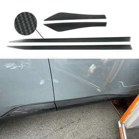 Side Door Body Molding Cover Trims Carbon Fiber Print For Nissan Rogue 21-24