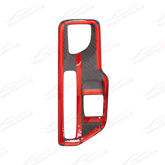 For 2020-Up Toyota Supra Carbon Fiber Center Gear Shift Box Cover