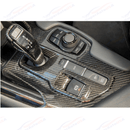 For 2020-Up Toyota Supra Carbon Fiber Center Gear Shift Box Cover-9