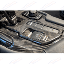 For 2020-Up Toyota Supra Carbon Fiber Center Gear Shift Box Cover-3