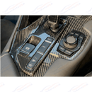 For 2020-Up Toyota Supra Carbon Fiber Center Gear Shift Box Cover-5