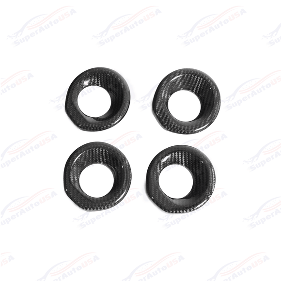 Fits 2020-Up Toyota Supra Carbon Fiber Inner Door Speaker Cover