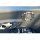 Fits 2020-Up Toyota Supra Carbon Fiber Inner Door Speaker Cover-6