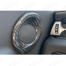 Fits 2020-Up Toyota Supra Carbon Fiber Inner Door Speaker Cover-8