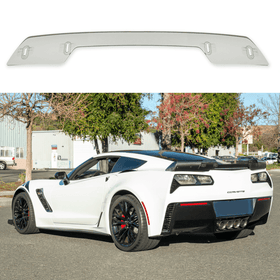 Fits Chevrolet Corvette C7 Light Tinted Wick Bill Rear Spoiler Extension