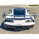 Fits 2014-2019 Corvette C7 ZR1 ZTK Style Rear High Spoiler Wing-14