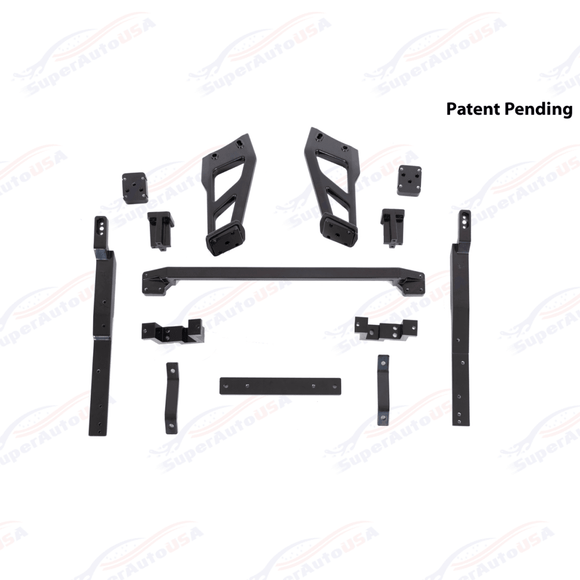 Fits 2014-2019 Corvette C7 ZR1 ZTK Style Rear High Spoiler Wing